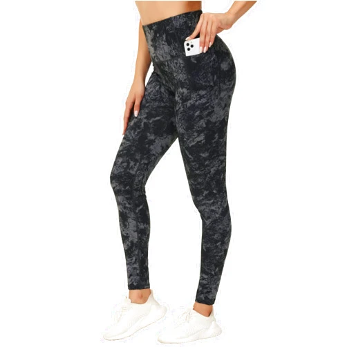THE GYM PEOPLE Tummy Control Workout Leggings with Pockets High Waist Athletic Yoga Pants for Women Running, Fitness