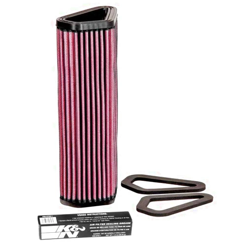 K&N Engine Air Filter: High Performance, Premium, Powersport Air Filter: Fits 2007-2018 DUCATI (Diavel, Carbon, Diesel, Titanium, Streetfighter, Dark, Strada, 848 EVO, and other select models) DU-1007