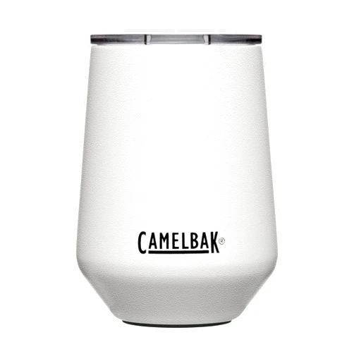 CamelBak Horizon 12oz Wine Tumbler - Insulated Stainless Steel - Tri-Mode Lid - White
