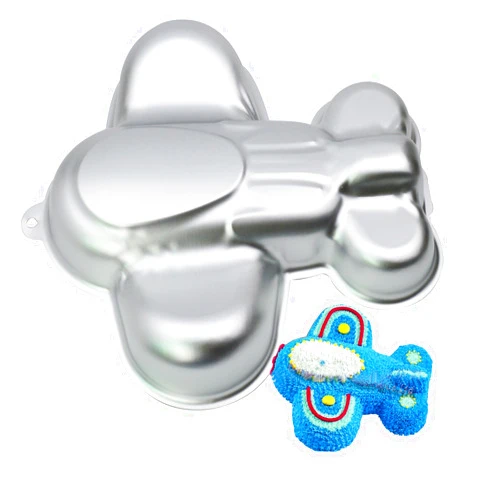 GXHUANG 11 Inch Plane Aluminum Alloy Cake Baking Mold Springform Pan (Airplane)