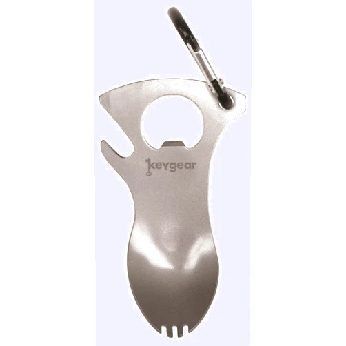 ust Venture Tool Spork, Pocket-Sized Stainless Steel Multi-Tool