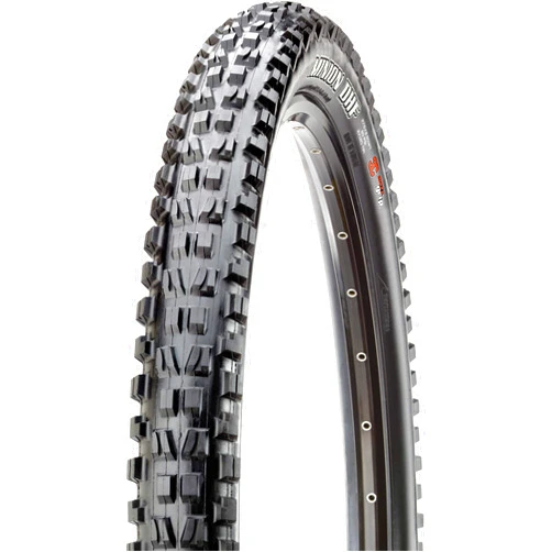 Maxxis Minion DHFpl Folding Dual Compound Exo/tr Tyre - Black, 26 x 2.80-Inch