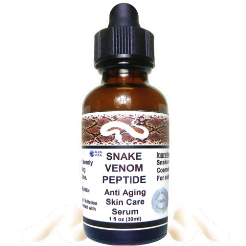 ALKA VITA Snake Peptide Skin Serum Anti-Wrinkle Intensive Factor Age Defying Properties Natural Ingredients