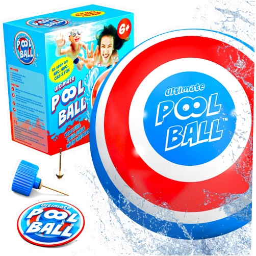 Activ Life The Ultimate Pool Ball - Fill It with Water to Play Underwater Games! Best Pool Toys for Kids Ages 8-12 - Fun Beach Summer Toys for Boys & Gift Ideas for 6, 7, 9, 10 & 11 Year Old Girls & Teens
