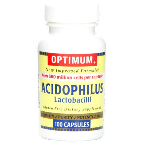 NYX PROFESSIONAL MAKEUP Optimum Acidophilus Lactobacilli Capsules, 100 Count