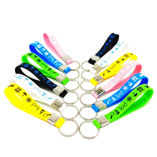 ATSMOICY 24PCS Science Silicone Keychains - Future Mad Scientist Natural Science Arts Birthday Baby Party Favors Decorations Baby Shower Party Gifts