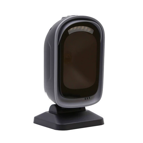 TEEMI Handsfree 2D QR Desktop Barcode Scanner, 1D Handheld Automatic Omnidirectional USB Reader CMOS Image Sensor, Wall Mountable Large Scanning Window Capture Screen Codes, TMSL-72