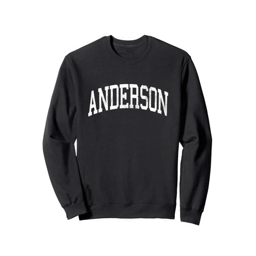 Anderson South Carolina T-Shirts & Sweatshirts Anderson South Carolina SC Vintage Athletic Sports Design Sweatshirt