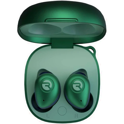 Raycon Fitness Bluetooth True Wireless Earbuds with Built in Mic 56 Hours of Battery, IPX7 Waterproof, Active Noise Cancellation, Awareness Mode, and Bluetooth 5.3 (Green)