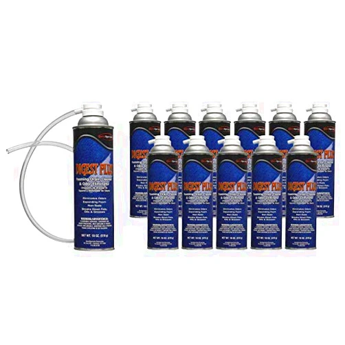 Quest Specialty DIGEST PLUS Foaming Drain Cleaner and Odor Eliminator Case of 12 - (20 oz.) Cans