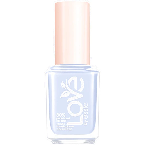 Essie LOVE by essie Nail Polish, 80% Plant-based, Salon-Quality, Vegan, Soft Blue, Putting Myself First, 0.46 Fl Oz