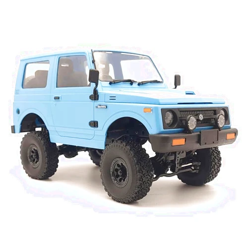 WPLDEWAN WPL C74 Jimny RC Rock Crawler 4x4 RC Truck Off Road 1/10 Scale RC Crawler Remote Control Proportional All Terrain Hobby RTR with 370 Motor Counter Rotating Gearbox Leaf Spring Chassis