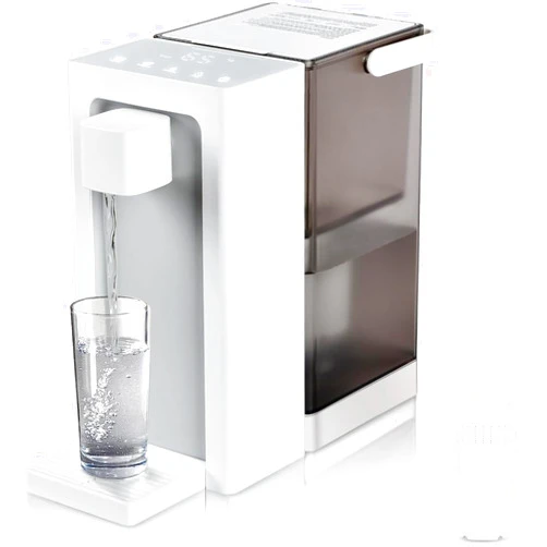 Kettalk Instant Hot Water Filter Dispenser, 3L Super Large Water Tank, Powerful Countertop Water Filter System, Instant Heating in 3 Seconds, Smart Touch Screen with, Comes with 2 Filter Element