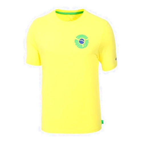 Nike 2022-2023 Brazil Voice World Cup Tee (Yellow)