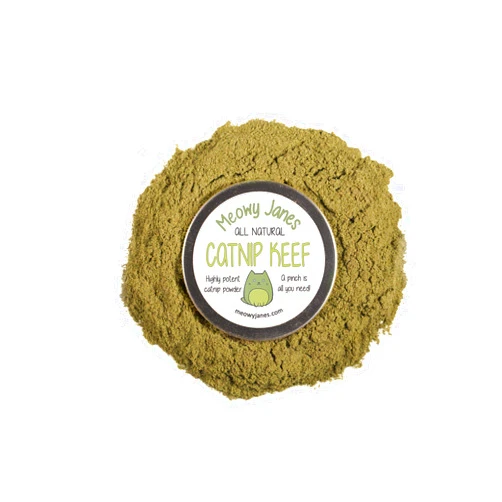 Meowy Janes Catnip Keef- 20 Grams- Concentrated Fine Ground Catnip Powder - Catnip Dust