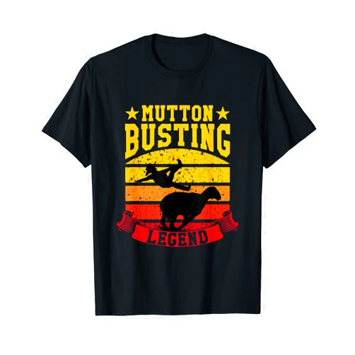 Mutton Busting Sheep Riding Mutton Buster Gift Mutton Busting Champ Youth Rodeo Legend Mutton Buster T-Shirt