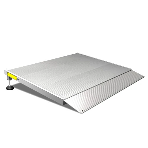 AWSL Aluminum Door Threshold Ramp - Ramps for Wheelchairs for Home, 700 lbs Load Capacity, Adjustable Height for Entry Ramp or Doorways, for Wheelchair Scooters Power Chairs Walkers