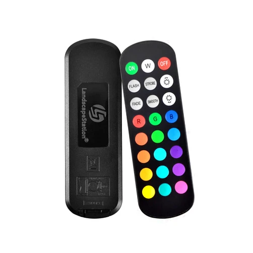 Landscapestation 24-key RF Remote Control for LED Wall Washer Light - Effortlessly Control The The Light Color - Only fit for The Landscapestation Brand Led Lights