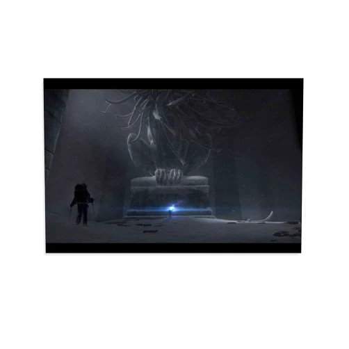 DOAI Cthulhu Mythos Canvas Art Poster and Wall Art Picture Print Modern Family Bedroom Decor Posters Gifts 16x24inch(40x60cm)