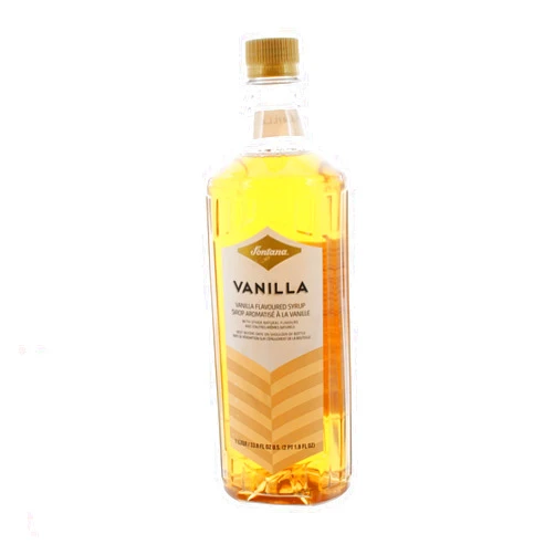 Fontana Vanilla Coffee Beverage Flavoring Syrup 1 Liter 33.8 Fl Oz
