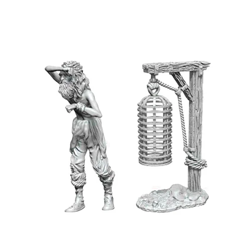 Dungeons & Dragons WizKids Deep Cuts Unpainted Miniatures Terrain: Wave 10: Hanging Cage