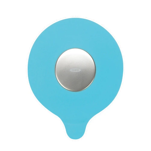 OXO Tot Silicone Tub Drain Stopper, Aqua