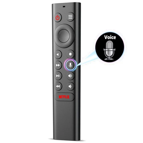 RETROSUN Voice TV Replacement Remote Control for NVIDIA Shield TV and NVIDIA Shield TV Pro 2015 2017 2019 All Models with Backlit Buttons Motion-Activated Customizable Menu Buttons IR Blaster Function
