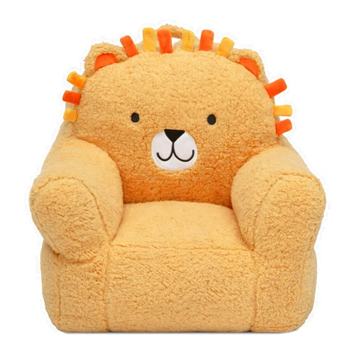 Delta Children Lion Cozee Buddy Chair, Orange