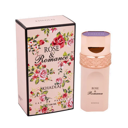 KHADLAJ PERFUMES Rose & Romance Gold EDP Spray 100ML (3.4 OZ) By Khadlaj | Experience The Allure Of This Floral Enchantment.