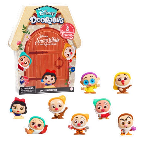 Disney Doorables Snow White Collection Peek, Kids Toys for Ages 5 Up