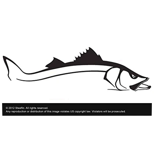 Steelfin Snook Decal Sticker