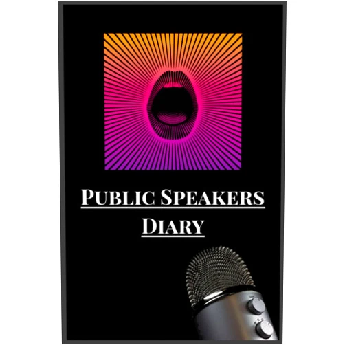 Germier Porter Public Speakers Diary : 6*9 - 101pgs log book, notebook, journal for motivational speaker, speaking publicly.: Public Speakers Diary for cataloging ... dialy activities, grat gift for collectors!