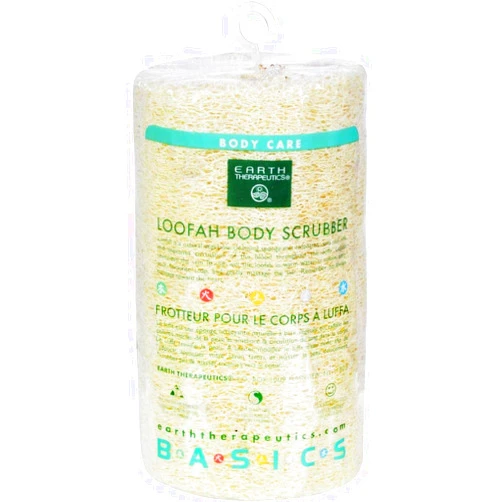 Earth Therapeutics Loofah Body Scrubber, 5 inch - 6 per case.