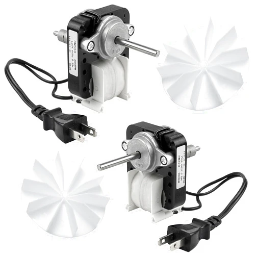 Fetechmate Universal SM550 Bathroom Vent Fan Motor Compatible with Br-oan Nut-one Bathroom Exhaust Motor 50CFM 120V 3000RPM Replace C01575 65100 SM550 EM550 EM750-2 Pack Fan Motor by Fetechmate