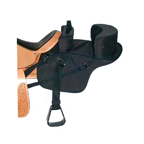 Abetta Western Saddle Buddy Seat Nylon Foam Padded Youth Black 27202