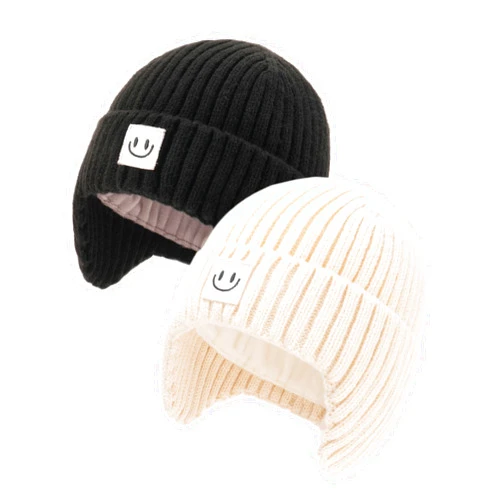 FURTALK Baby Beanie Toddler Winter Warm Hat Infant Soft Fleece Lined with Earflap Cute Knit Kids Caps