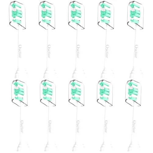 Osctor Replacement Toothbrush Heads for Philips Sonicare Plaque Control ProtectiveClean C2 C3 C1 W G2 4100 5100 6100 Electric Toothbrush HX9024,10 Pack Sonic Electric Toothbrush Brush heads