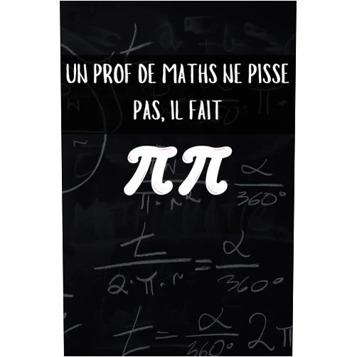 LitVista Publishing Un Prof De Maths Ne Pisse Pas, Il Fait Pipi: Carnet de notes - blague de prof - à offrir à un professeur de maths (French Edition)
