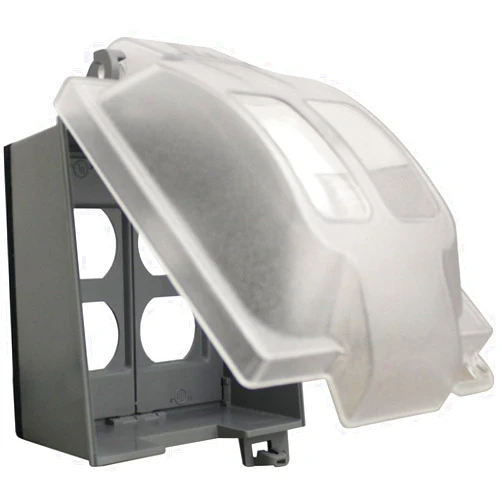 Sigma Electric Sigma Engineered Solutions, Gray 14425 2-Gang Plastic While in Use Cover
