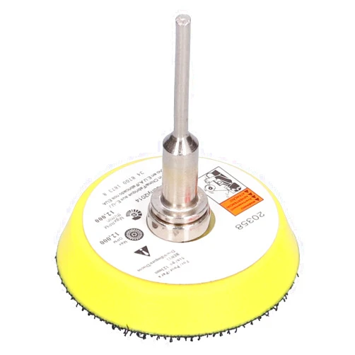 Nusind Sanding Disc, 2in Plate Backing Pad Drill Sanding Attachment Sanding Backing Pad Hook and Loop for Polish Backing Pad for Buffing
