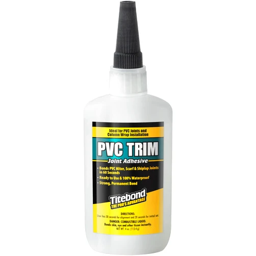 Titebond 4 Oz. PVC Trim Joint Adhesive
