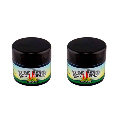 Immunologic Health Systems Aloe Ferox Bitter Extract Powder - 2 Pack - 20 Grams - Natural Laxative