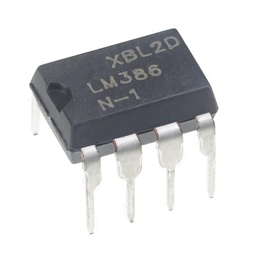 ALLECIN LM386N LM386 Low Voltage Audio Power Amplifier Semiconductor Mono DIP-8 (Pack of 10pcs)