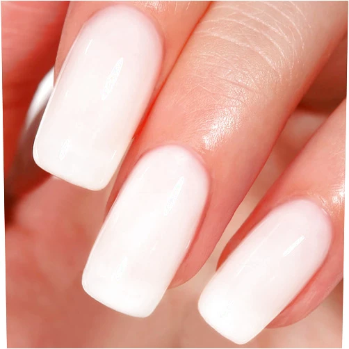 AILLSA Milky White Gel Nail Polish Nude Gel Polish Natural Color Translucent Jelly Gel Polish Soak Off U V Clear Coat Gel Neutral Nails for Winter Nail Art French Manicure at Home 0.51 Fl Oz /GB07