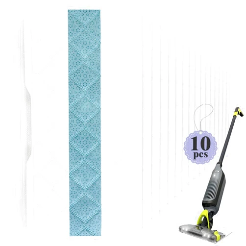 Mewvine Disposable Replacement Mop Pads for Shark Vacmop, 10-PCS Refills Compatible with VM200, VM200C, VM251, VM252, VM250, VM190, VC205, QM250 for All Hard Floors