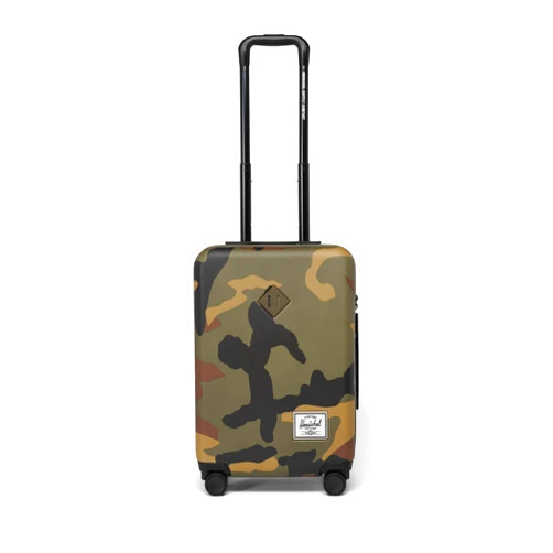 Herschel Supply Co. Heritage Hardshell Luggage, Woodland Camo, Carry-On 21-Inch