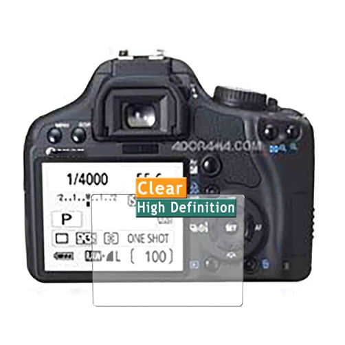 Vaxson 3-Pack Screen Protector, compatible with Canon Digital Rebel Xsi/EOS 450D TPU Film Protectors Sticker [ Not Tempered Glass ]