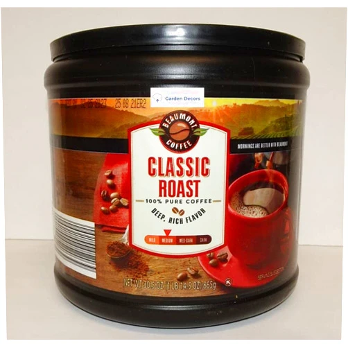 YONLICH Ground Beaumont Coffee Classic Medium Roast 100% Pure Deep Rich Flavor 30.5oz 865g