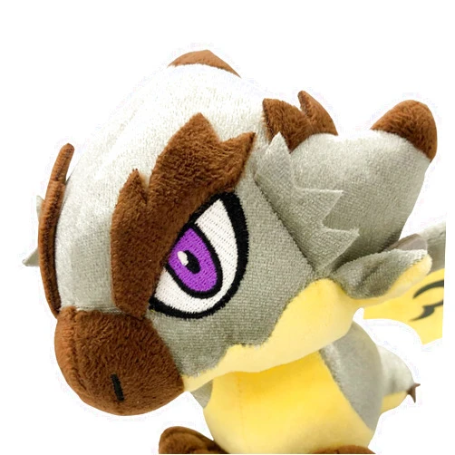 Capcom Monster Hunter: Silver Rathalos Chibi Plush