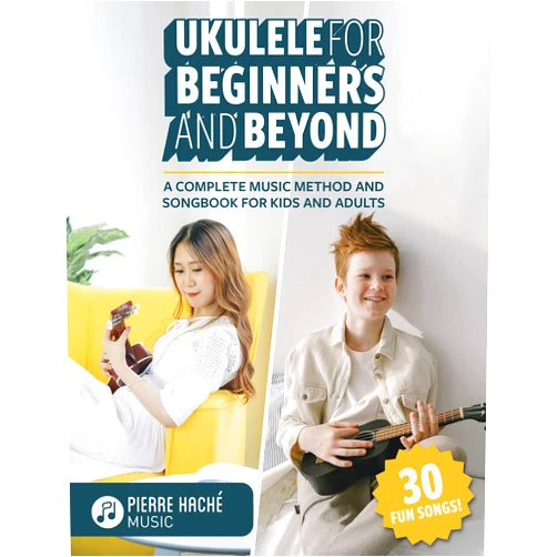 By Pierre Haché (Author), Eoin Hickey (Illustrator), Heather Jamieson (Editor), Lily Brender-Haché (Photographer) & 1 more Format: Kindle Edition Ukulele for Beginners and Beyond: A Complete Music Method and Songbook for Kids and Adults (Beginner Ukulele Books for Kids and Adults)